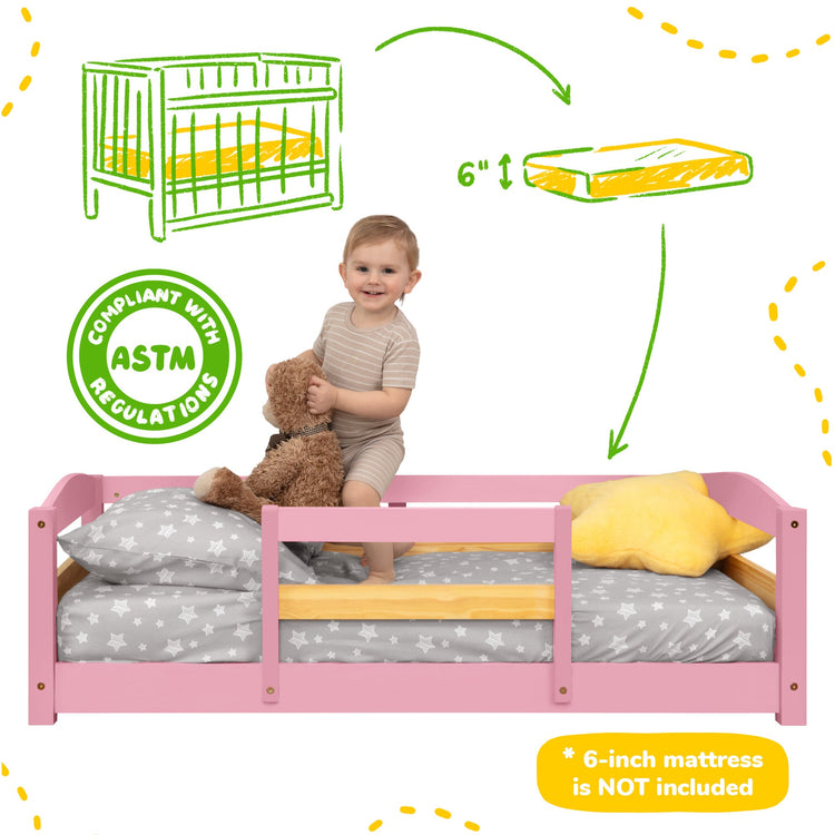 Cama de suelo - Tamaño cuna