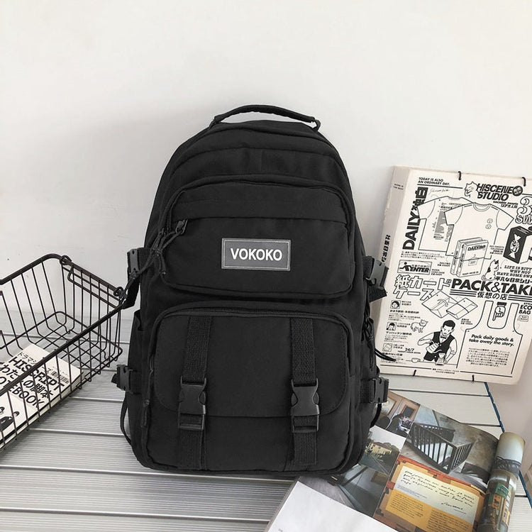 Mochila Campus de gran capacidad para hombre y mujer, nueva y moderna mini mochila de lona para mujeres y niñas, bolso de hombro antirrobo y mochila escolar para adolescentes.