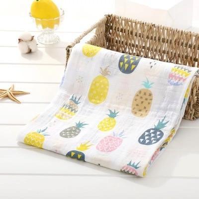 Muselina 100% algodón, mantas suaves para recién nacidos, gasa para baño, envoltura para bebés, saco de dormir para cochecito.