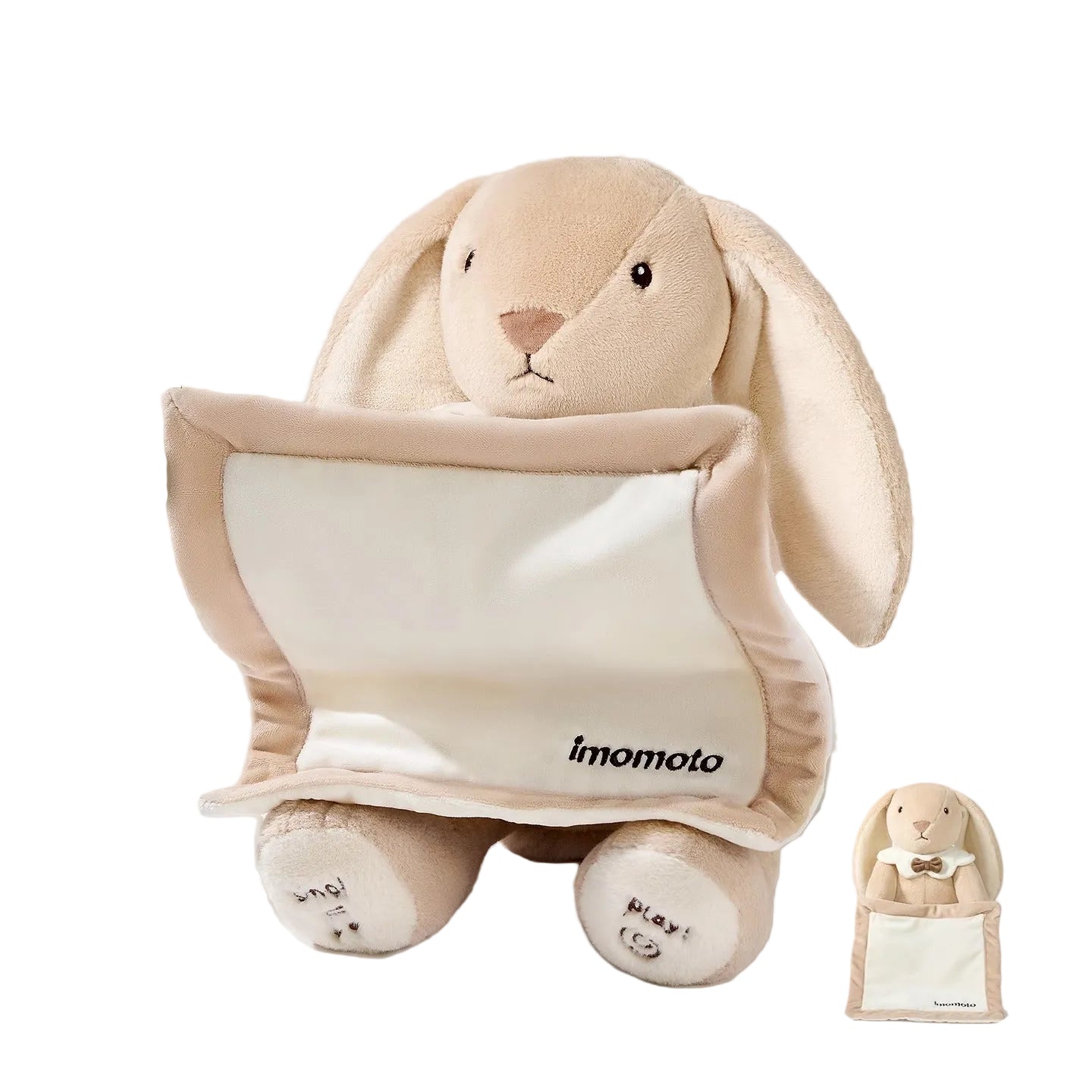 MEACAOFG™ Elefante de peluche interactivo - Juguete educativo musical "cucú" para bebés y niños pequeños