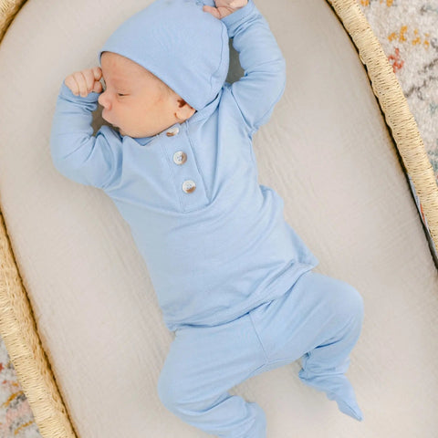 Conjuntos para bebé niño, Conjuntos para recién nacidos, Conjunto azul para bebé - Azul bebé