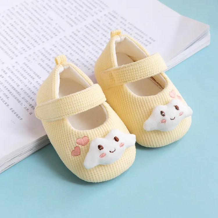 Zapatos premium para niña talla 20 - Primeros pasos con suela blanda