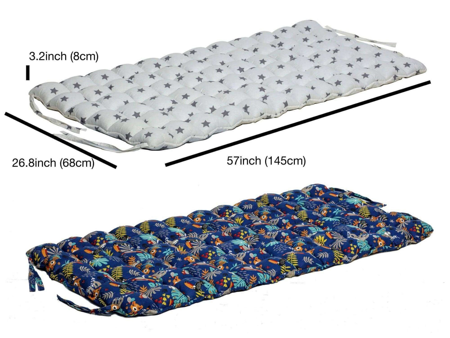 Arco de escalada con rampa y cojín de estrella | Juego de trepa de madera