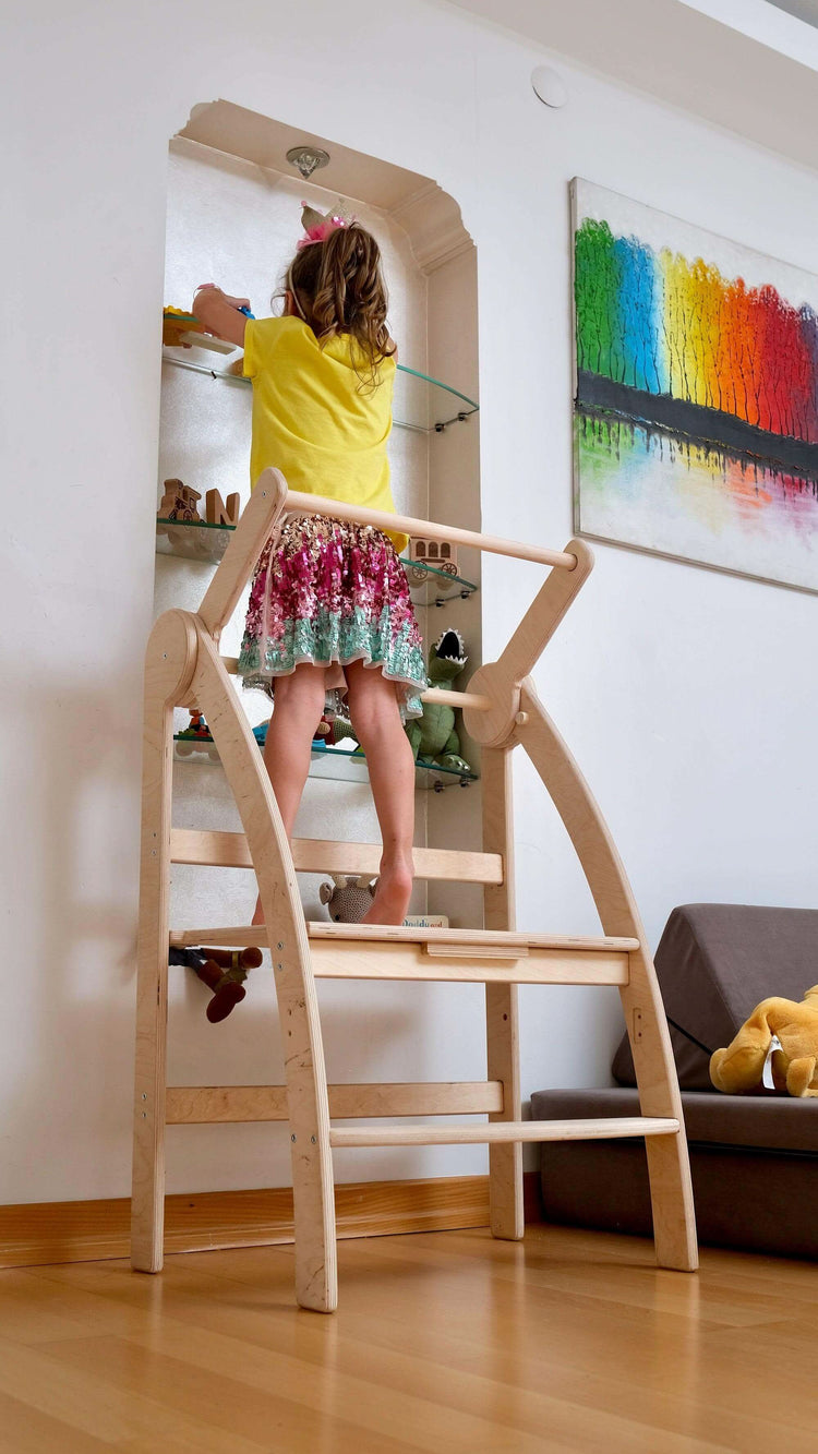 Torre Montessori para niños pequeños, tamaño individual o doble
