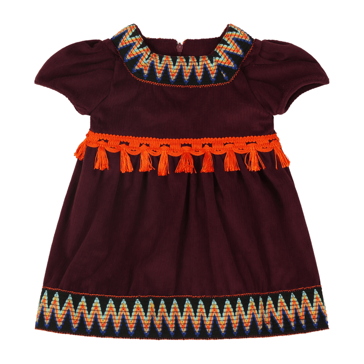 Vestido Kleid infantil multicultural - Traje de bebé de algodón suave
