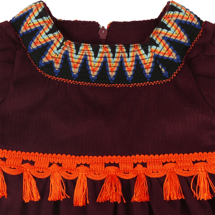 Vestido Kleid infantil multicultural - Traje de bebé de algodón suave