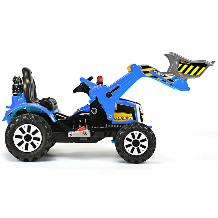 Camión volquete infantil eléctrico de 12 V - Azul