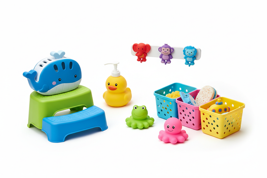 Accesorios de baño para niños