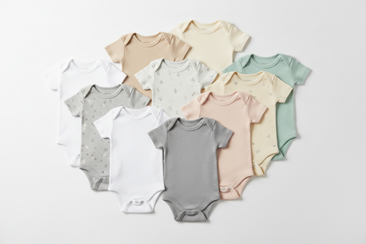 Bodys unisex para bebé
