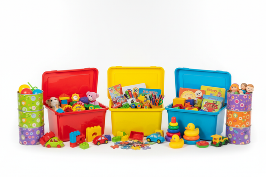 Cajas de juguetes
