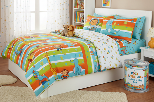 Cama en bolsa para niños