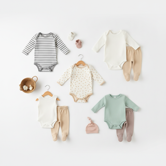 Conjuntos de ropa unisex para bebé
