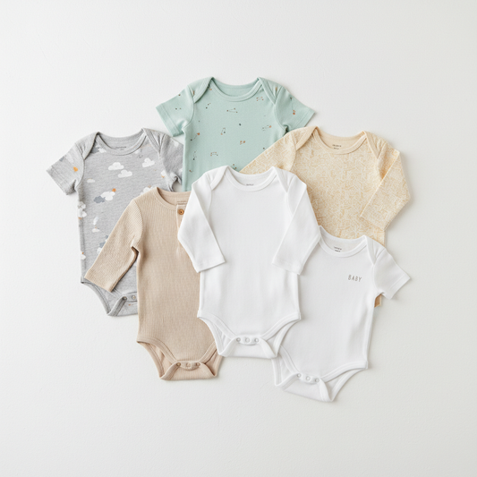 Conjuntos de una pieza unisex para bebé