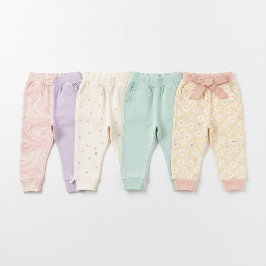 Pantalones de bebé niña