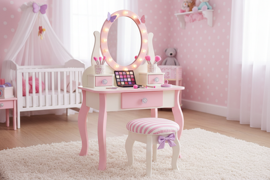Tocadores de maquillaje para niñas
