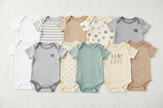 Tops unisex para bebé