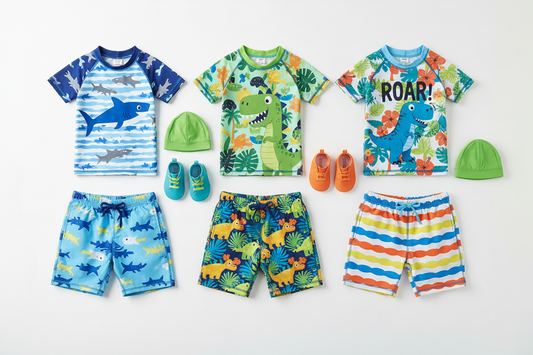 Trajes de baño para bebés niños
