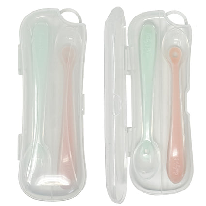 Cucharas flexibles + estuche de viaje