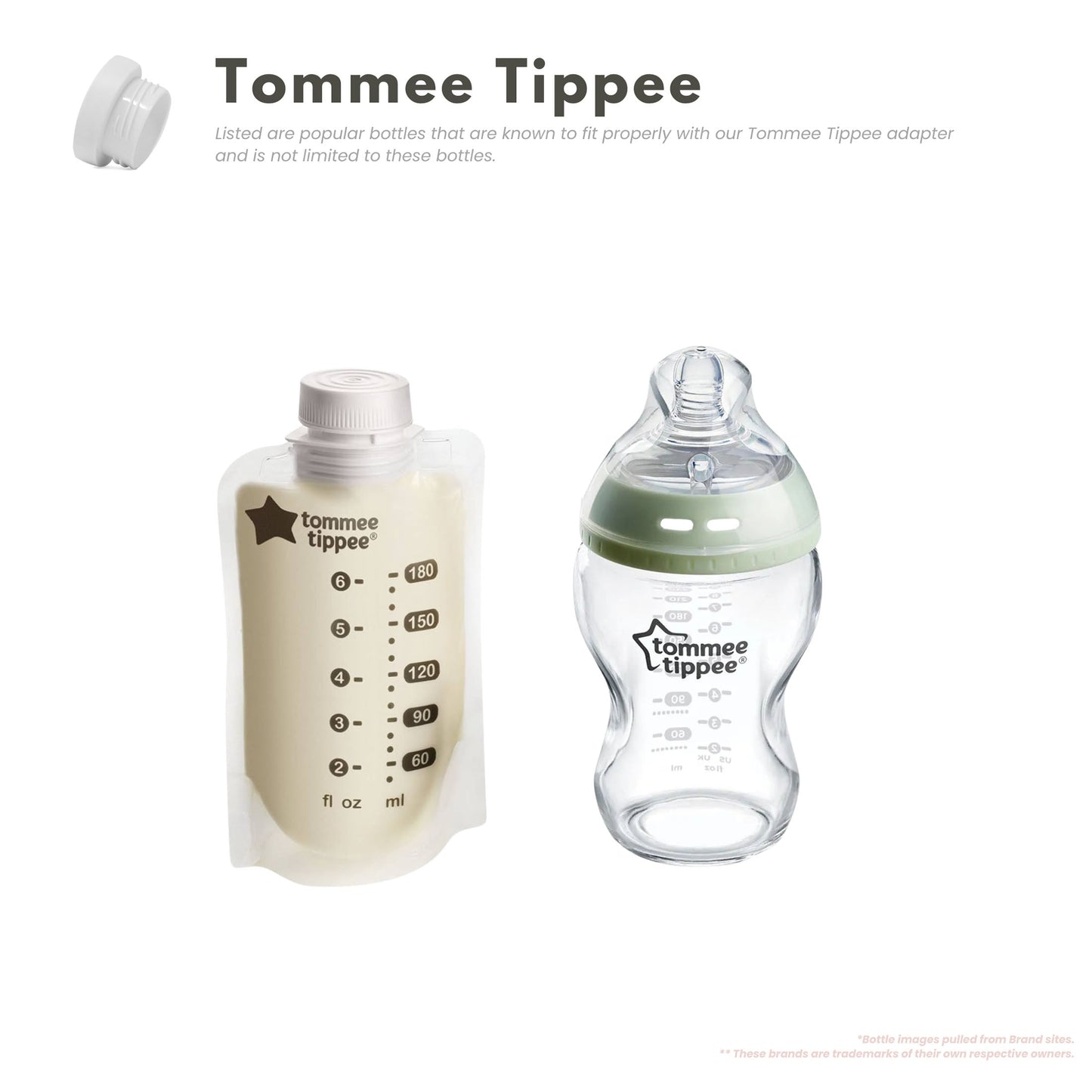 Juego de adaptadores para calienta biberones portátil 3.0 (calentador + cuatro adaptadores)