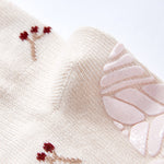 Novedad - Little Wonder Things - Orgánico - 4 pares de calcetines antideslizantes para bebés y niños pequeños