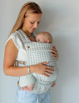 Monroe x Coco Gingham - Portabebés de algodón (3-16 kg)