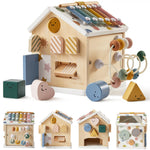 Cubo de actividades Tiny Land® Cottage - Morandi