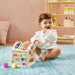 Cubo de actividades Tiny Land® Cottage - Arcoíris