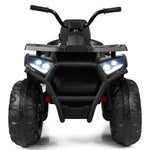 Quad eléctrico infantil de 12 V con MP3 y luces LED - Negro