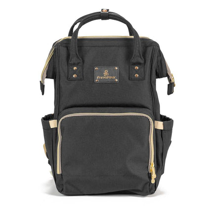 Primo Passi - Mochila, Bolso Pañalera Lucca, Negro