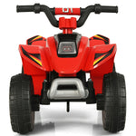 ATV eléctrico infantil de 6 V con 4 ruedas - Rojo