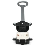 Cochecito infantil 3 en 1 con ruedas y música - Blanco