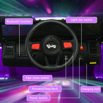 Jeep eléctrico infantil de 12 V con control remoto de 2,4 G - Morado