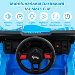 Jeep eléctrico infantil de 12 V con control remoto de 2,4 G - Azul