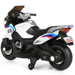 Moto eléctrica infantil de 12 V - Blanca