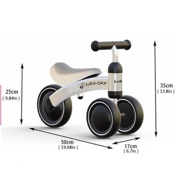 Coche de juguete giratorio para niños, patinete para bebés, coche de equilibrio, andador