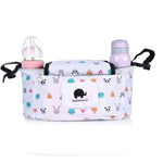 Bolsa para pañales de bebé, organizador para cochecito, gran capacidad, ideal para viajes, maternidad, lactancia, cambio de pañales y almacenamiento colgante.