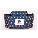 Bolsa para pañales de bebé, organizador para cochecito, gran capacidad, ideal para viajes, maternidad, lactancia, cambio de pañales y almacenamiento colgante.