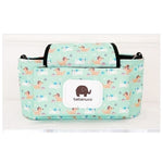 Bolsa para pañales de bebé, organizador para cochecito, gran capacidad, ideal para viajes, maternidad, lactancia, cambio de pañales y almacenamiento colgante.
