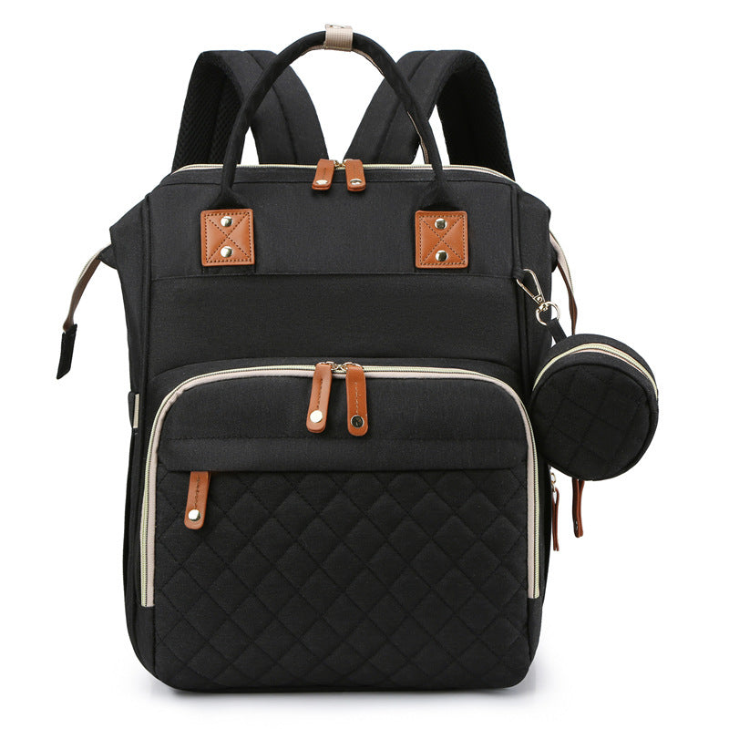 Mochila para mamá nueva, se puede colgar en el cochecito de bebé, bolsa para bebé, cuna plegable, bolsa para mamá