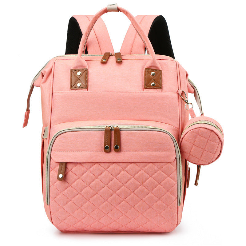 Mochila para mamá nueva, se puede colgar en el cochecito de bebé, bolsa para bebé, cuna plegable, bolsa para mamá