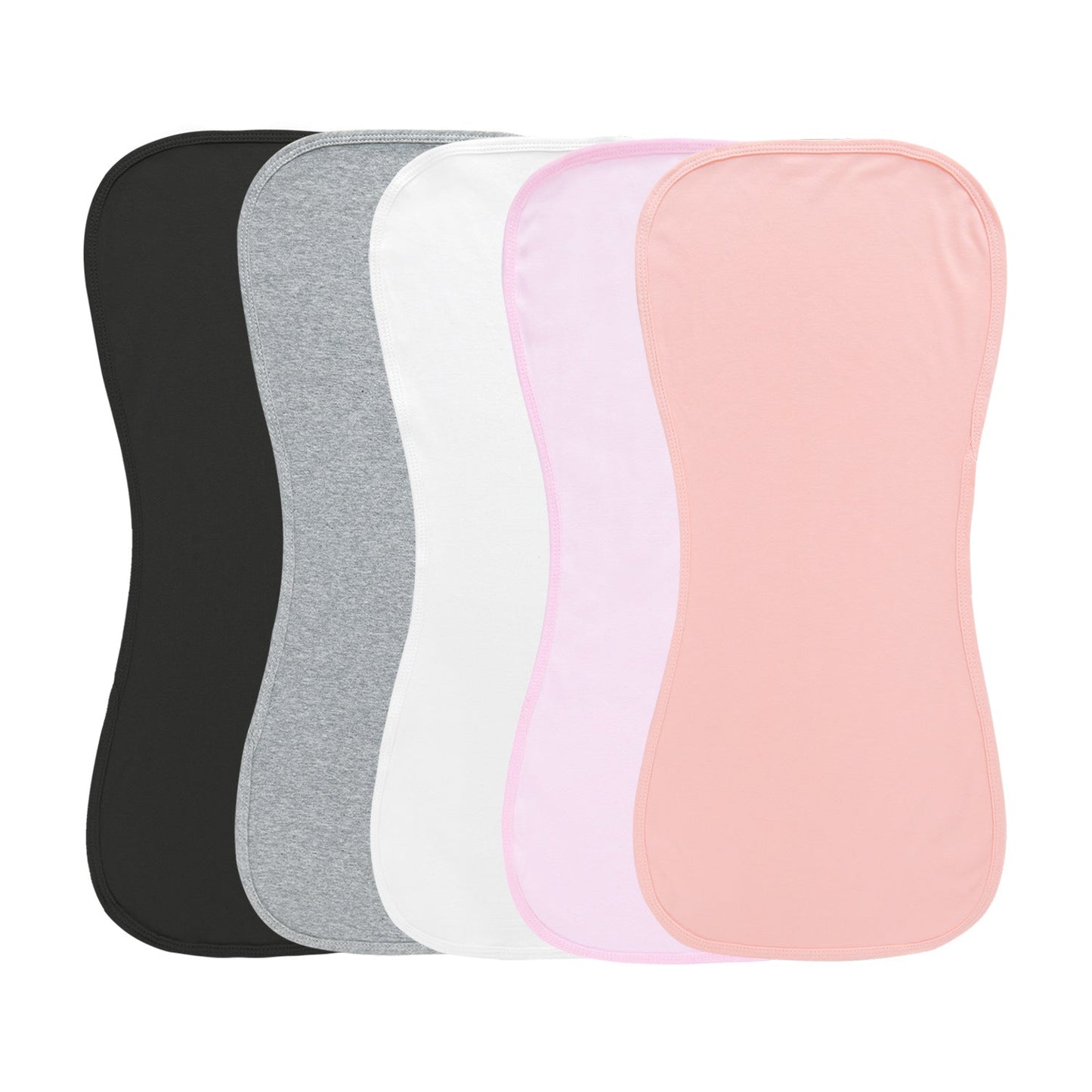 Baberos de algodón para eructar para recién nacidos y bebés