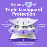 Pañales Luvs Platinum Protection para bebé, talla 4, 84 unidades (seleccionar para ver más opciones)