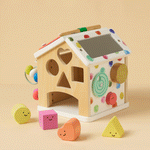 Cubo de actividades Tiny Land® Cottage - Arcoíris