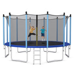 Cama elástica exterior con red de seguridad - 4,8 metros (16 pies)
