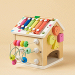 Cubo de actividades Tiny Land® Cottage - Arcoíris