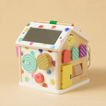 Cubo de actividades Tiny Land® Cottage - Arcoíris