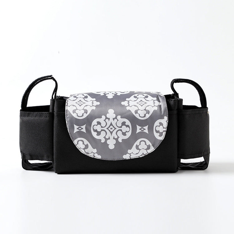 Organizador para cochecito de bebé, portavasos, bolsa para cochecito, bolsa para carrito de bebé, bolsa con ruedas, accesorios de viaje para cochecito de bebé de gran capacidad