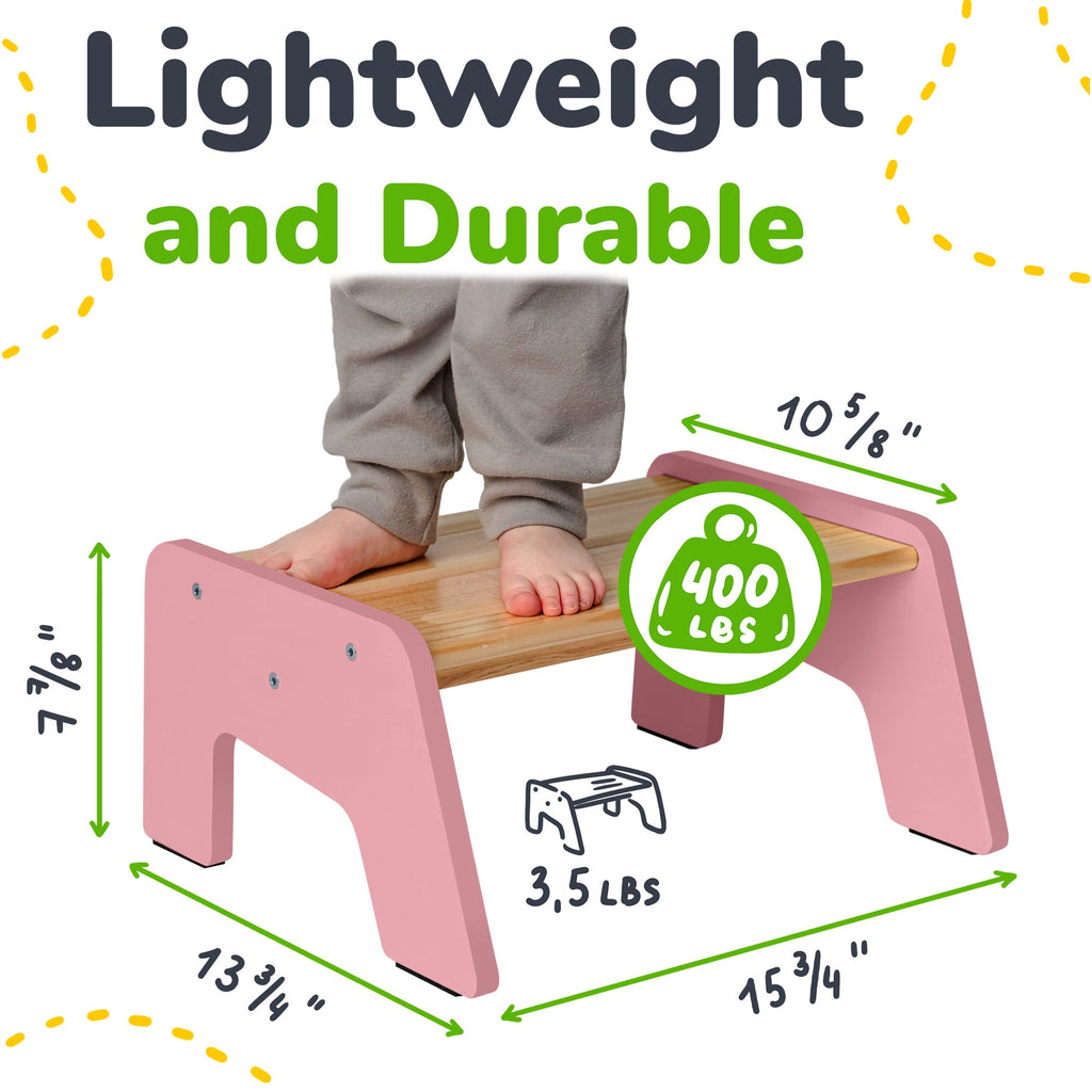 Taburete de 1 paso para niños