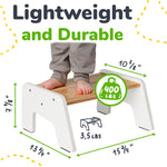 Taburete de 1 paso para niños