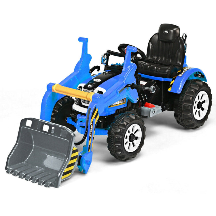 Camión volquete infantil eléctrico de 12 V - Azul